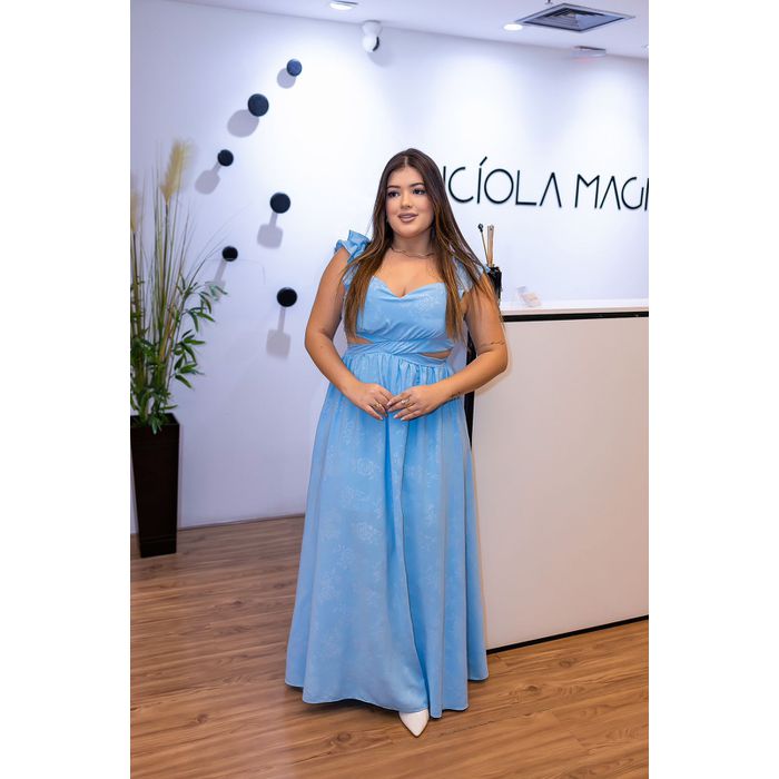 Vestido Azul Bebê - Irina - LUCIOLA MAGNO