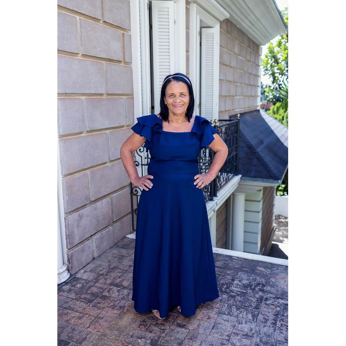 Vestido Azul Marinho - Tarsila - LUCIOLA MAGNO