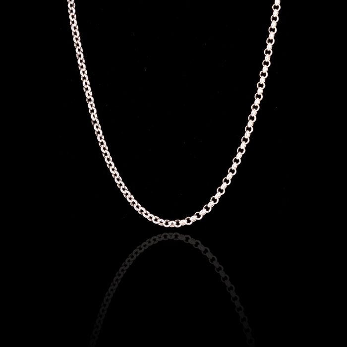Colar Elo Português 2mm Prata 925