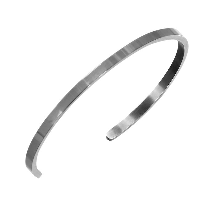 Pulseira Fio 3mm Aço Inox Níquel