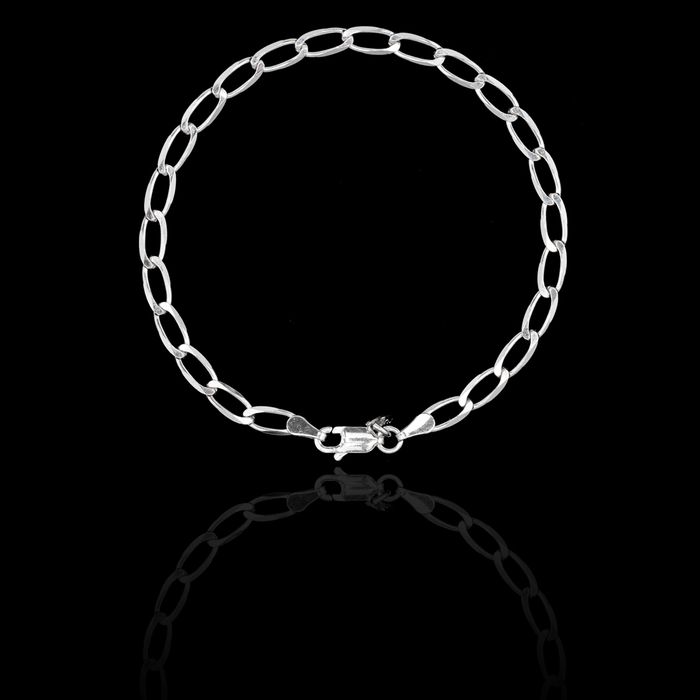 Pulseira Grumet 4mm Prata 925
