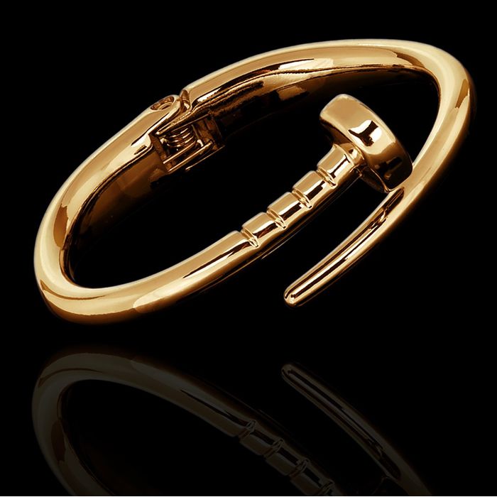 Pulseira Prego Zamac Dourado