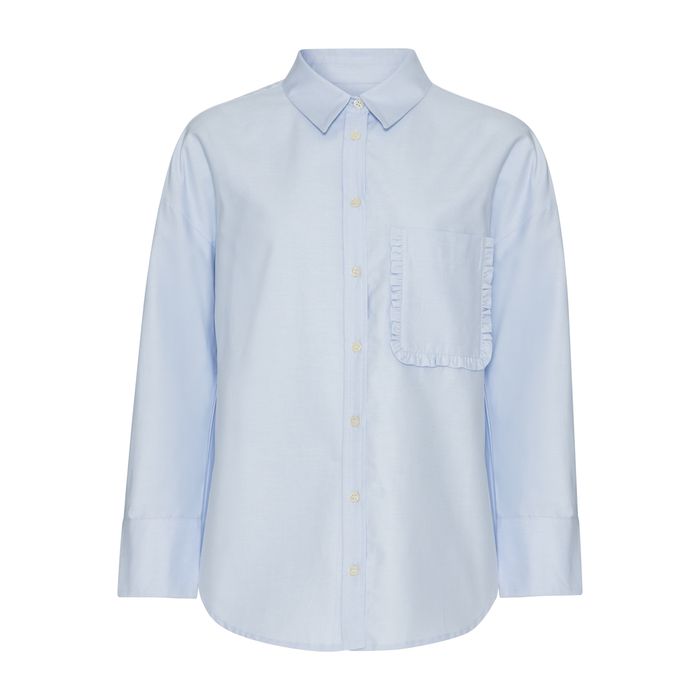 Camisa Cecilia - Oxfordine Azul - MATIBRAND