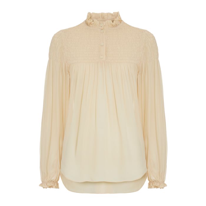 Camisa Eleonora - bege - MATIBRAND