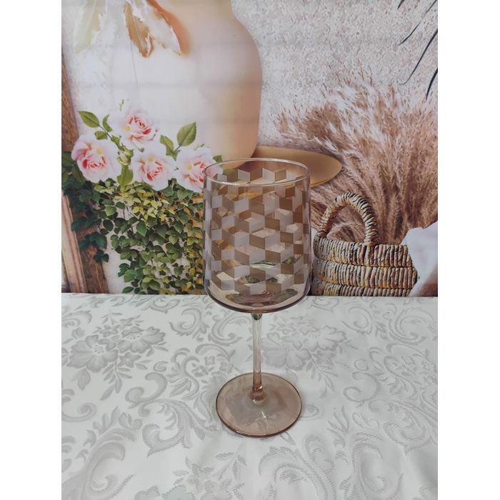 Taça Geo 320 ml Âmbar 309172