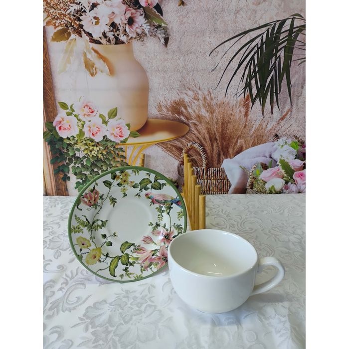 Xícara de Chá com Pires Harmony