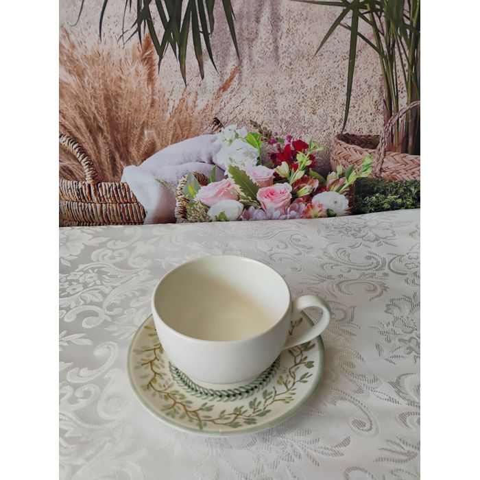 Xícara de Chá com Pires Sândalo