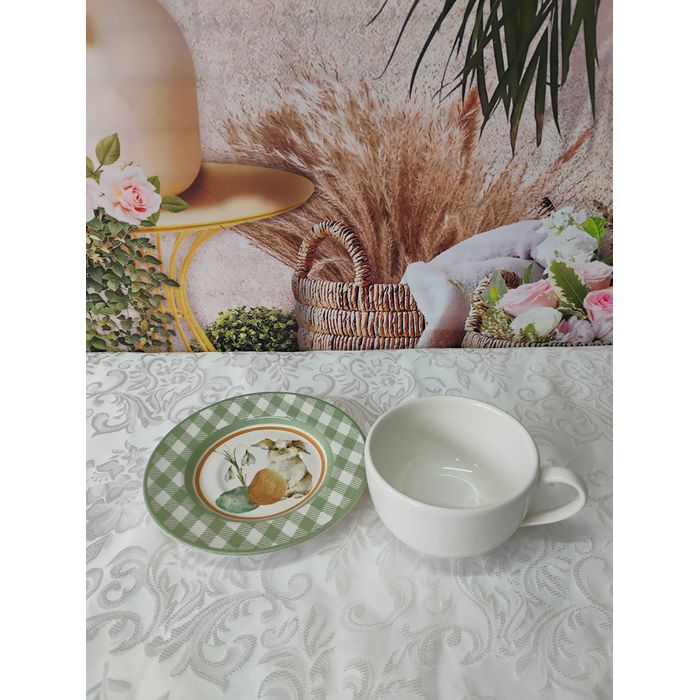 Xícara de Chá com Pires Bunny