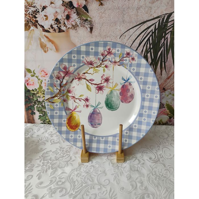 Prato Raso Purple Chess Páscoa