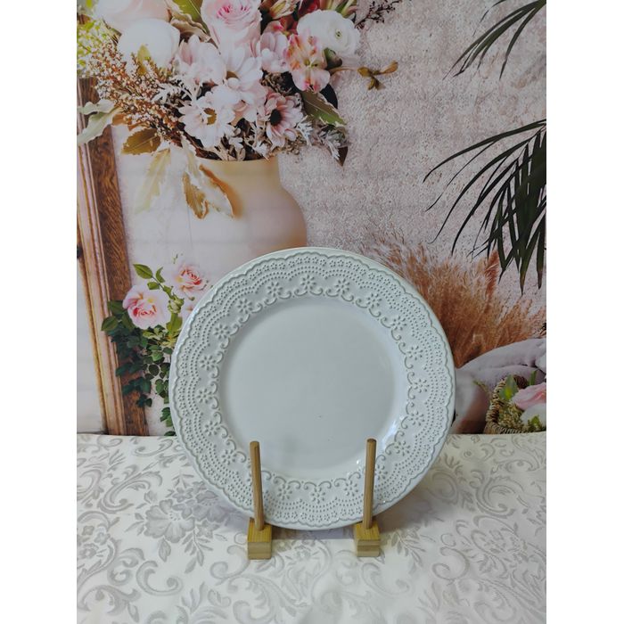 Prato Raso Madeleine Branco