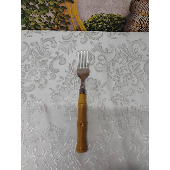 Garfo plástico bambu Rio Master 407195