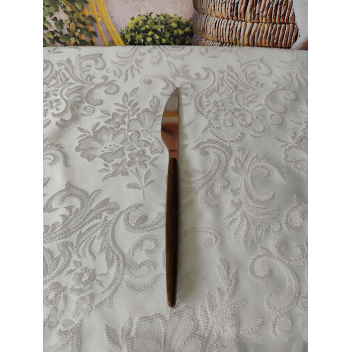 Faca Slin Luwave Cabo tipo Madeira Escura LMMJ 71