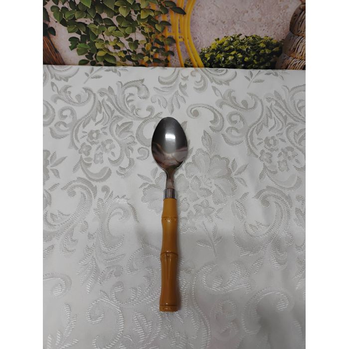 Colher para Mesa plástico bambu Rio Master 407195