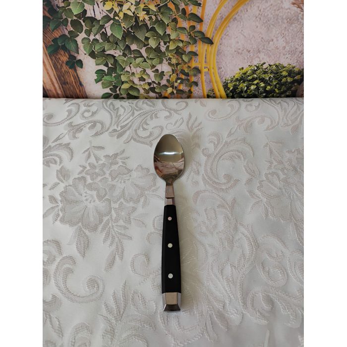 Colher de Sobremesa Cutlery Set cabo Preto