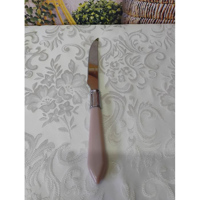 Faca Inox para Mesa Stainless com cabo Rosa