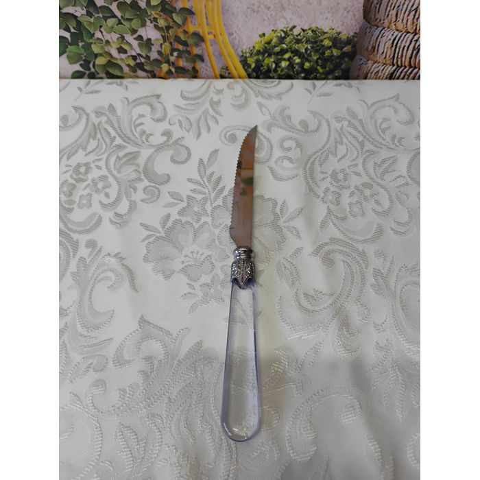 Faca para Mesa Gamma com cabo Transparente