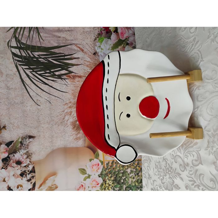 Boleira sem pé Rosto Papai Noel