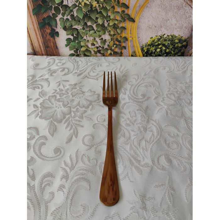 Garfo Stainless Rosê Claro