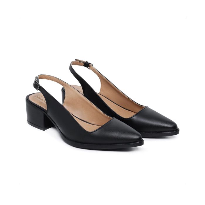 Slingback Julieta Preto - NAYKAZUMI