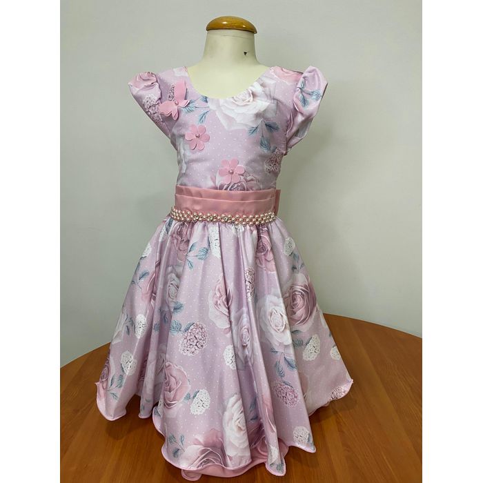 Vestido Flu Flu Floral - REINO DAS CRIANÇAS
