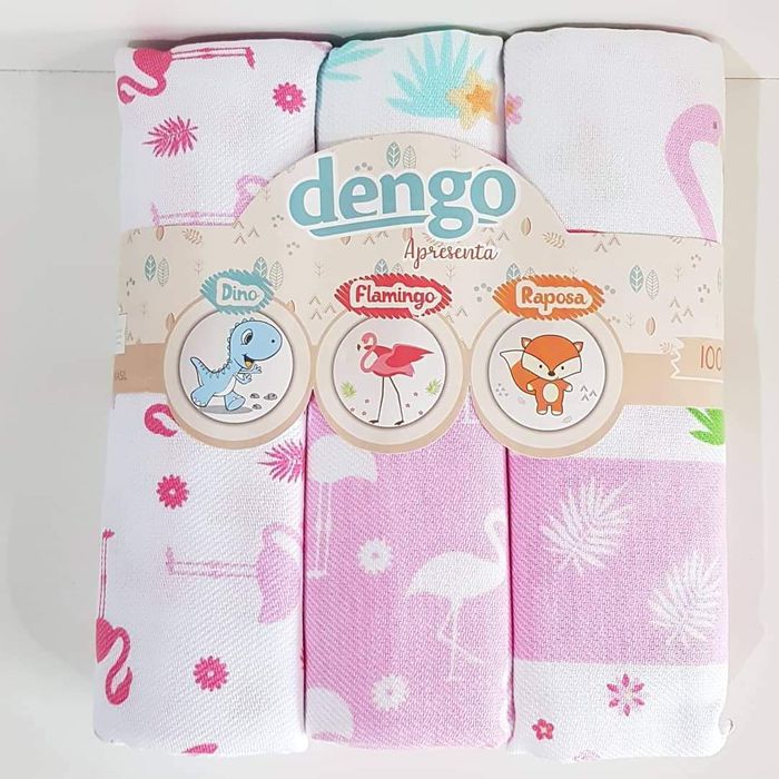 Kit Cueiro Manta com 3 Peças - REINO DAS CRIANÇAS
