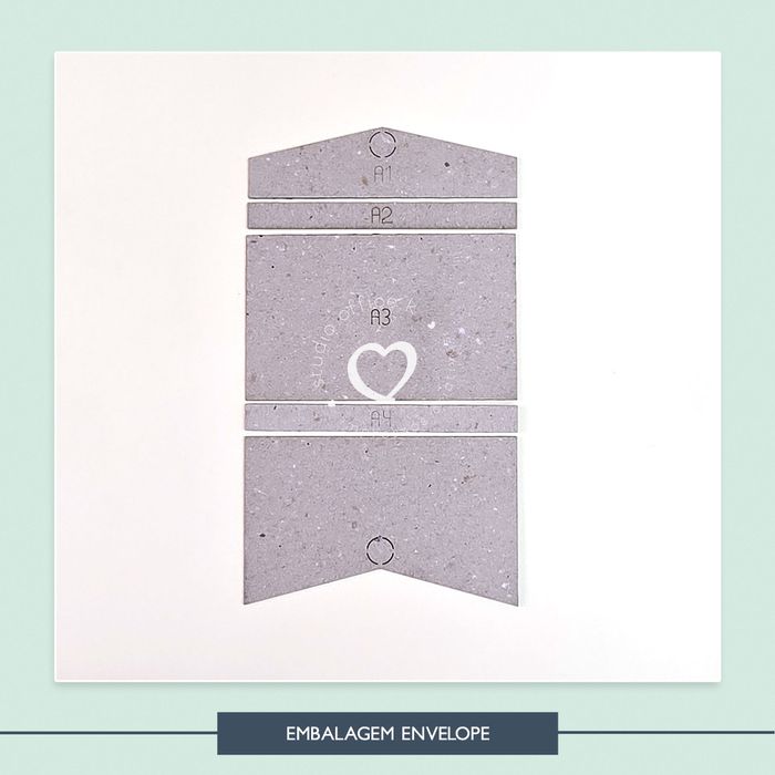 Mini Embalagem Envelope - KIT Kat