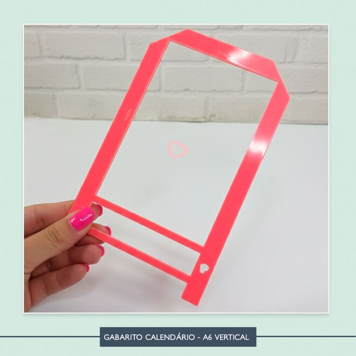 Gabarito para Calendário - A6 Vertical