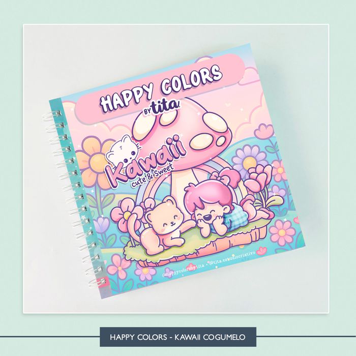 Happy Colors - Kawaii Cogumelo