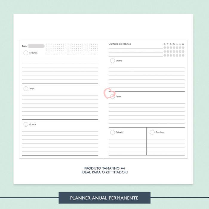 Planner Permanente - Titadori