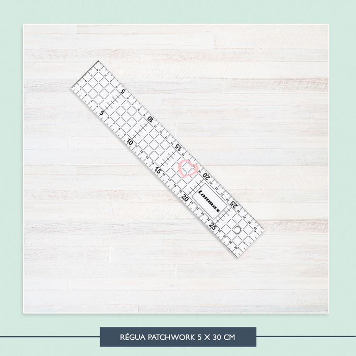 Régua Patchwork - 5x30