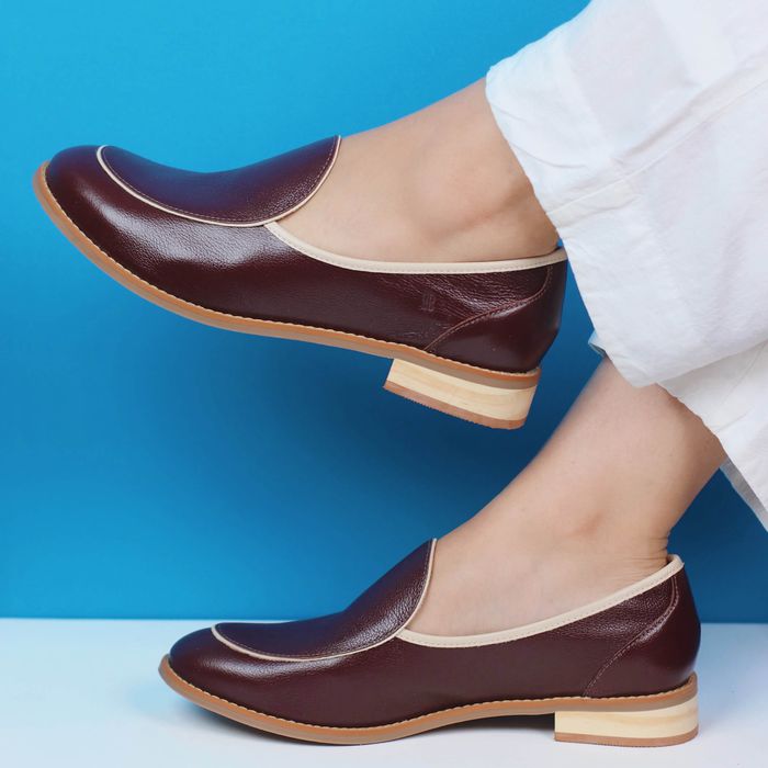 Mocassim - ETERNIZAR - Madeira e Off White - 664.5 - Bubblê