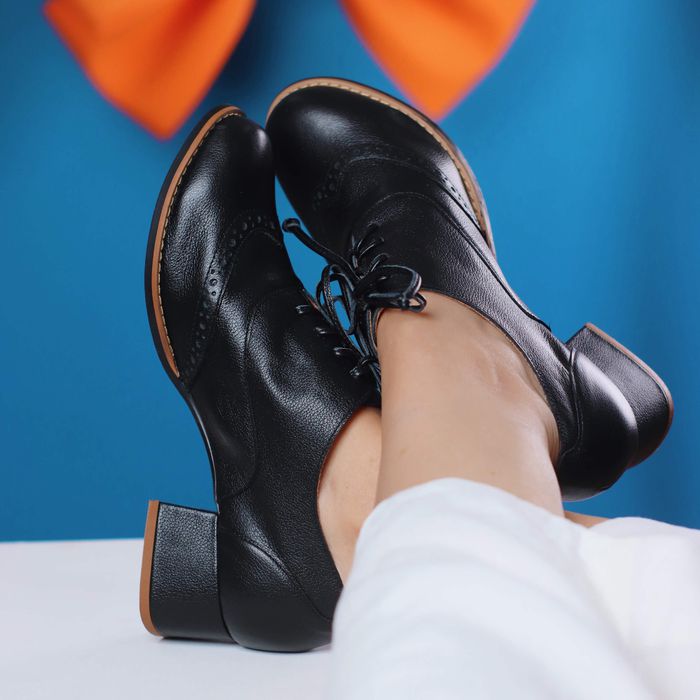 Sapato Oxford - ADORAR - Preto - 639.04 - Bubblê