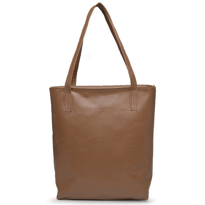 Bolsa de Couro - ENVELOPE - Caramelo - Bubblê