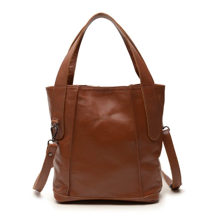 Bolsa de Couro - CELEBRAR - Chocolate - Bubblê