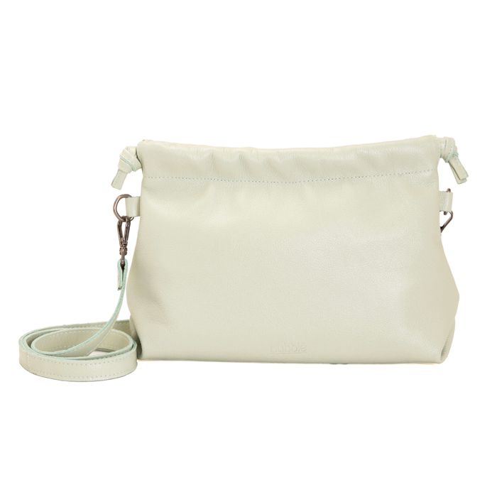 Bolsa de Couro - HARMONIA - Pistache - Bubblê