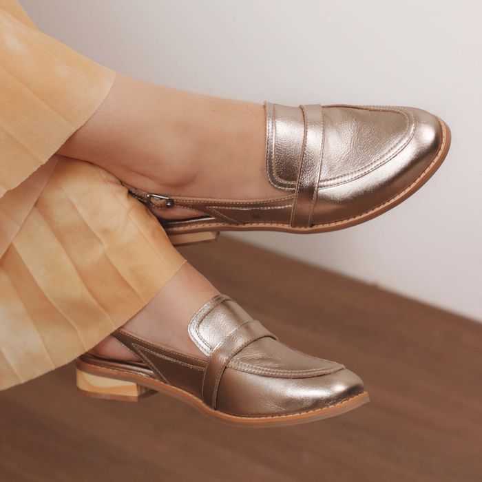 Mule - SERENO - Champagne - 664.66 - Bubblê