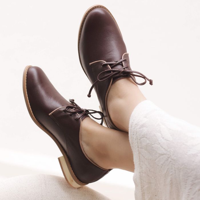 Sapato Oxford VIVER - Madeira e Chocolate 250.03 - Bubblê