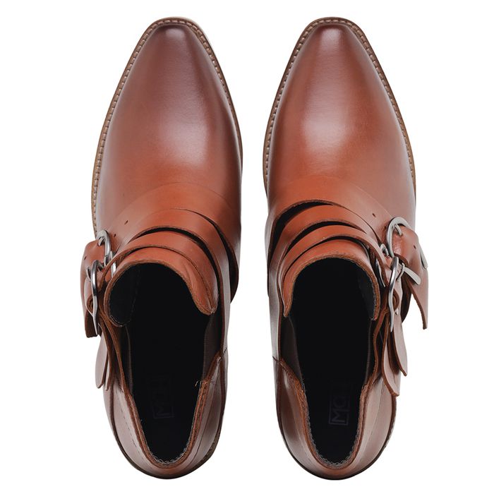 Bota cano curto western clearance
