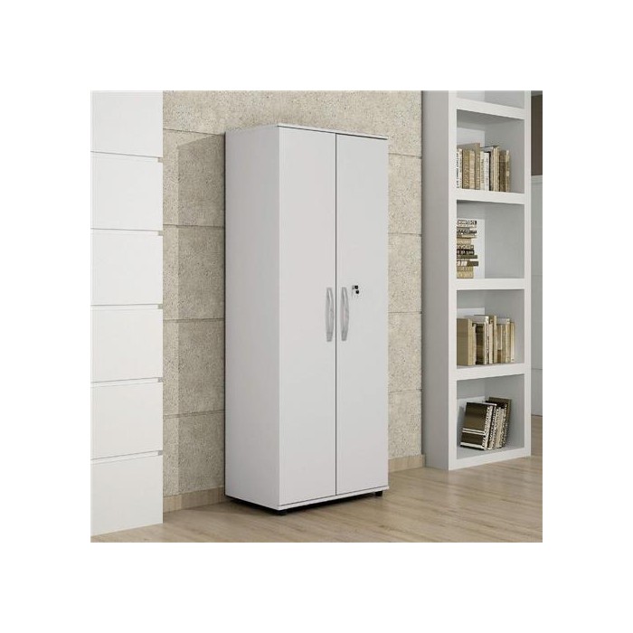 Sapateira Multiuso Valdemoveis Capri 2 Portas 4 Prateleiras Branco Incasa Moveis