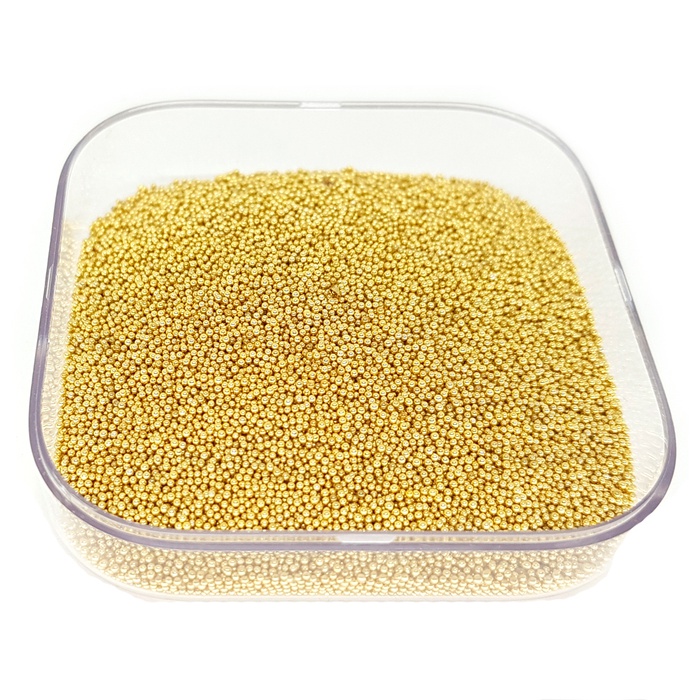 Caviar De Vidro Cor Ouro. - 016126 - BMSTRASS