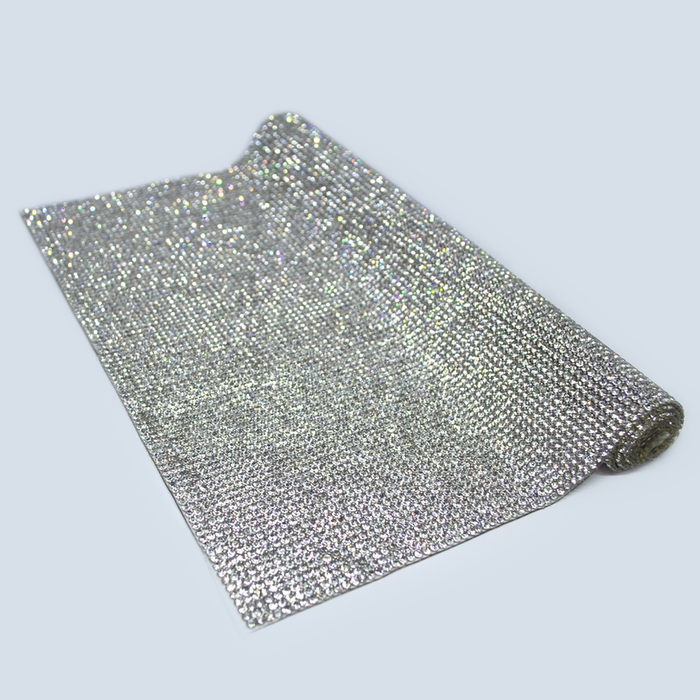 Mini Manta De Strass Infinity 120x40cm - Cristal -... - BM Strass