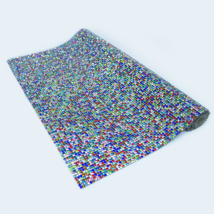 Manta de Strass Infinity 24x40cm Multicolor - 418... - BM Strass