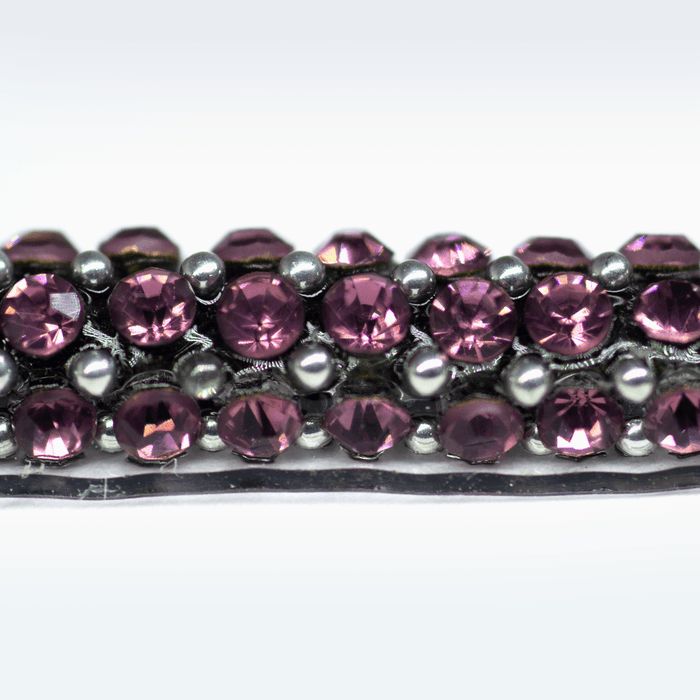 Cordão Infinity 0,6cm - Light Ametista, Base Silic... - BM Strass