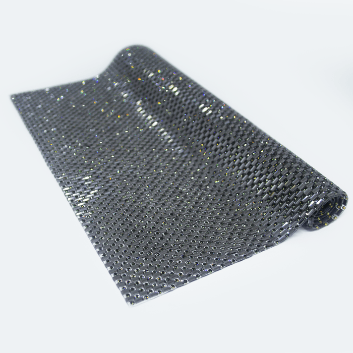 Mini Manta de Strass Nero 24x40cm - Black Diamond ... - BM Strass