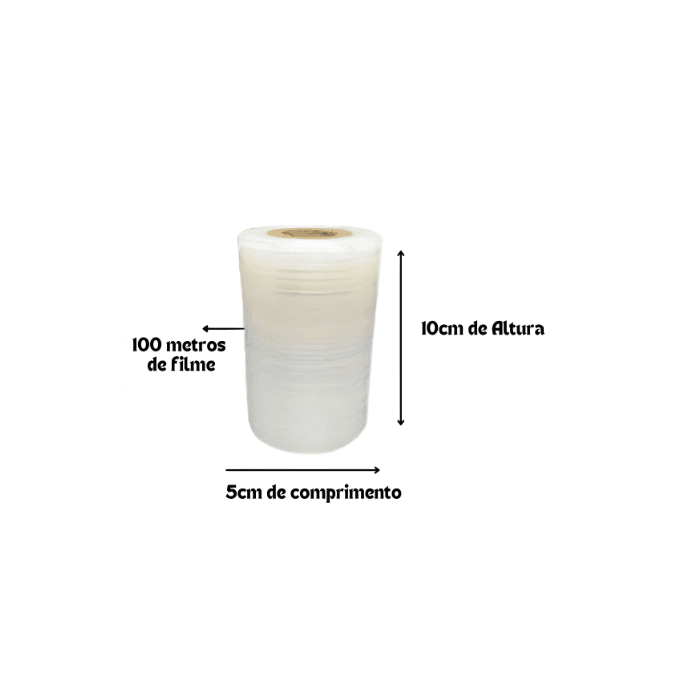 Filme Para Embalagem 100 x 0,025mm