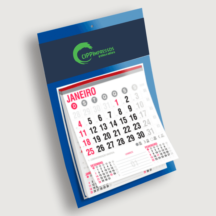 Calendário - Cippi Impressos
