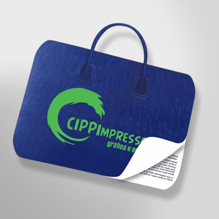 Folder em Formato de Bolsa - Cippi Impressos