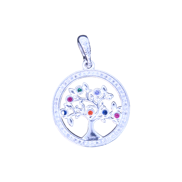 Pingente Prata - Árvore da vida - FloriPratas