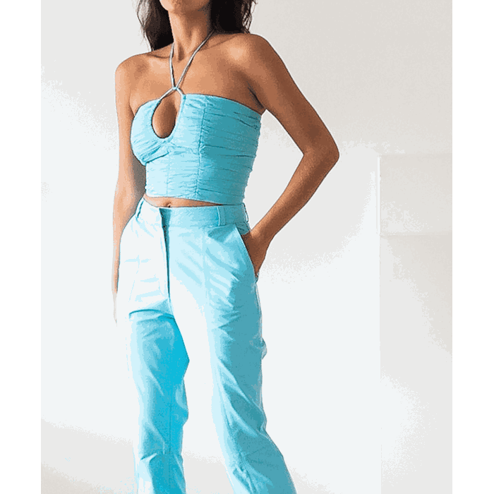 Top Beatriz - Turquesa - MATIBRAND