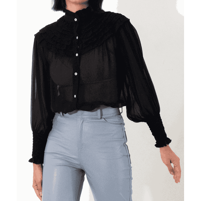 Camisa Francesca - Preto - MATIBRAND